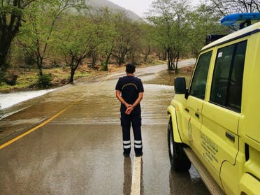 Oman authorities deploy teams aross sites, predominantly with bodies of water such as rivers, waterfalls and beaches, to secure the areas for visitors. (Twitter)