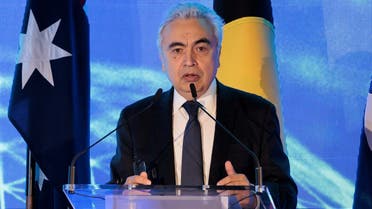 Executive Director of the International Energy Agency Fatih Birol speaks at the Sydney Energy Forum in Sydney, Australia, on July 12, 2022. (Reuters) 
