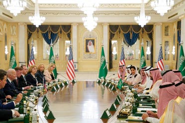 الأمير محمد بن سلمان يعقد اجتماعا مع بايدن بحضور مسؤولين من البلدين 