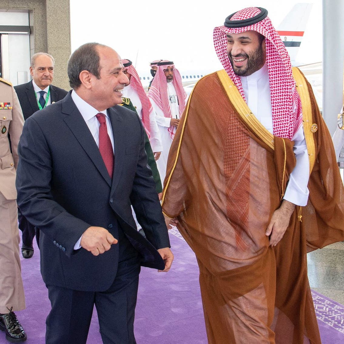 Saudi Arabia’s Crown Prince receives leaders who participated in Jeddah summit