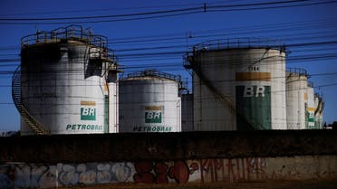 A general view of the tanks of Brazil's state-run Petrobras oil company following the announcement of updated fuel prices at at the Brazilian oil company Petrobras in Brasilia, Brazil. (Reuters)