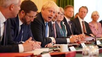 Outgoing PM Boris Johnson given first edition Churchill books at final Cabinet meet