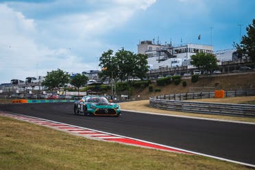Saudi racer Reema Juffali at the International GT Open in Hungary, July, 2022. (Supplied)