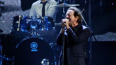 Eddie Vedder of Pearl Jam performs in New York City, US on April 7, 2017. (File photo: Reuters)