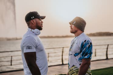 With less than a month to go, tickets have gone on sale for the 'Rage on the Red Sea' tournament which will see heavyweight world champion Oleksandr Usyk face Briton Anthony Joshua in Saudi Arabia. (Supplied)