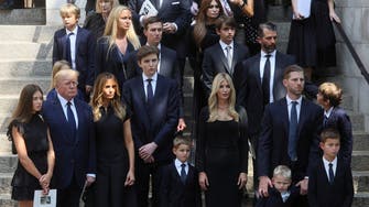 ترمب يشارك في جنازة زوجته الأولى إيفانا في نيويورك
