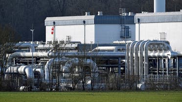 The Astora natural gas depot, which is the largest natural gas storage in Western Europe, is pictured in Rehden, Germany, March 16, 2022. Astora is part of the Gazprom Germania Group. (Reuters)
