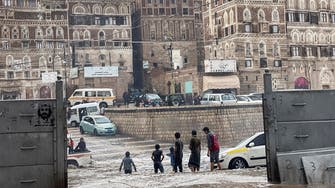 سيول في صنعاء وذمار تؤدي لوفاة 11 شخصاً وانهيار منازل عدة