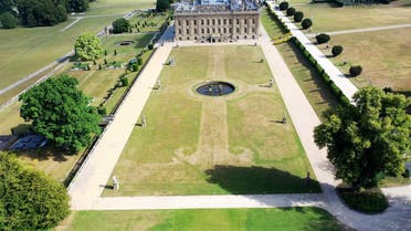 The European-style formal garden at the Chatsworth Estate in Britain’s Derbyshire which was designed for the first Duke of Devonshire, William Cavendish, in 1699. (Twitter)