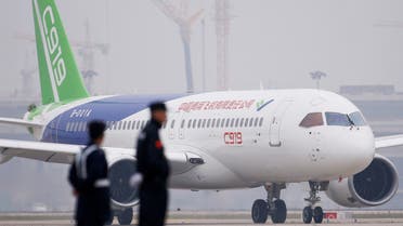 طائرة C919 الصينية (رويترز)