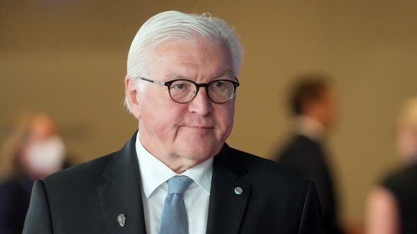 German president takes cover in air raid shelter on Ukraine trip