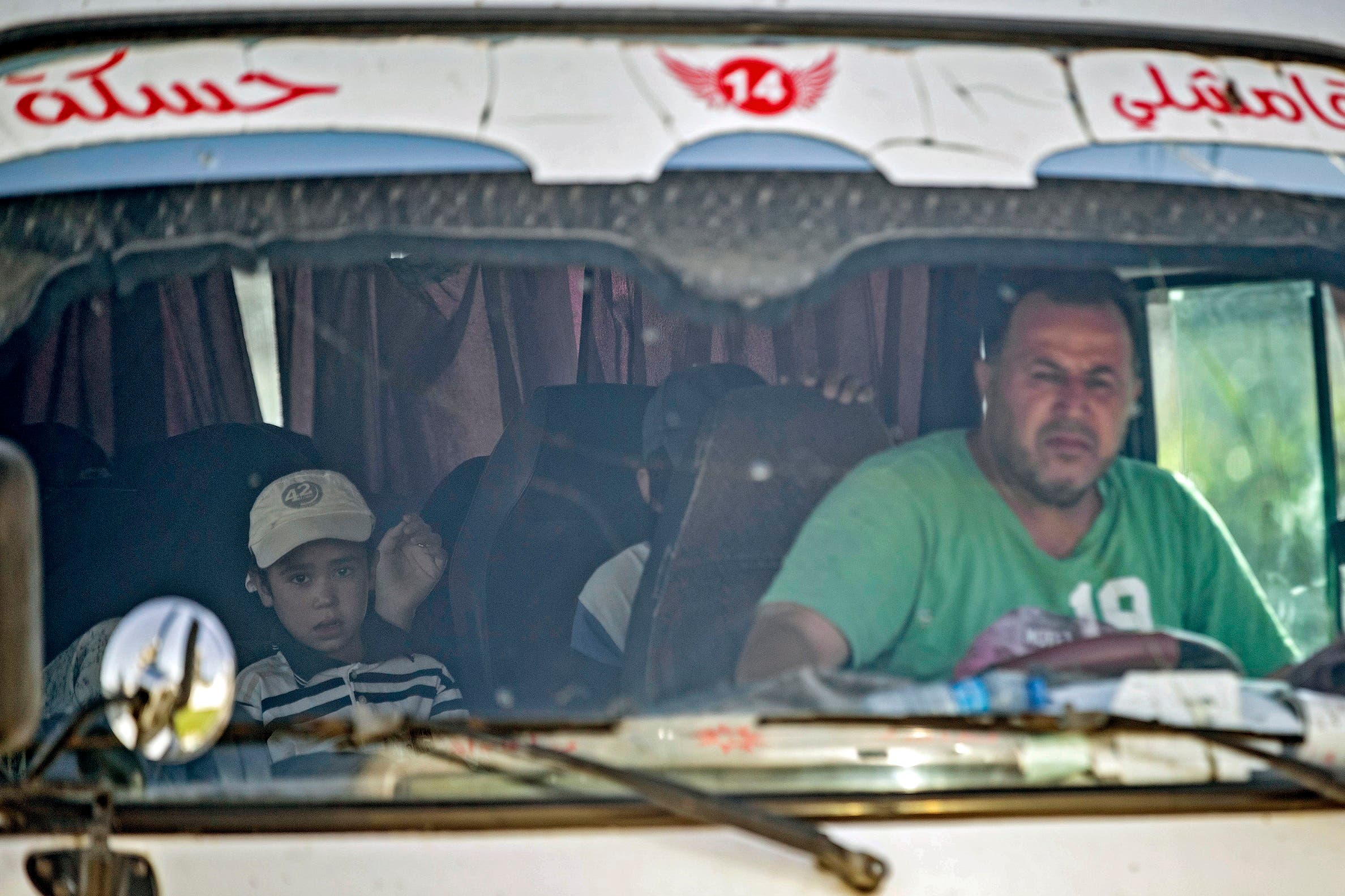نقل أفراد من عائلات داعش للمطار في القامشلي لإعادتهم إلى طاجيكستان