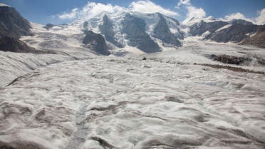 The Pers Glacier is seen near Mount Piz Palue, near the Alpine resort of Pontresina, Switzerland July 22, 2022. (File photo: Reuters)