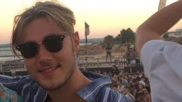 The 21-year-old victim Jack Fenton who died after being struck by a helicopter blade. (Twitter)