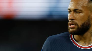 Paris St Germain's Neymar on May 8, 2022. (Reuters)
