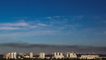 Smoke rises over Kyiv after Russian missile strikes on the Ukrainian capital's outskirts, as Russia's attack on Ukraine continues, in Kyiv, Ukraine July 28, 2022. (File photo: Reuters)