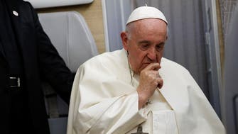 Pope Francis says church fighting child abuse ‘as best we can’