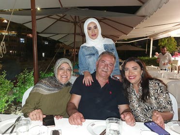 Liliane Cheaito is pictured with her family members in this undated handout picture said to be taken before the August 2020 Beirut port blast and obtained by Reuters from her family in Lebanon. (Reuters)