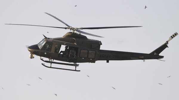 Pakistan military helicopter goes missing with six on board