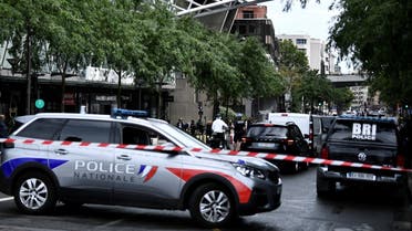 French security personnel, including members of the Brigades de Recherche et d'Intervention Police (BRI) gather near a shopping centre in the Beaugrenelle District of Paris on June 24, 2022, as they respond to reports of an individual with a firearm in the area. (File photo: AFP)