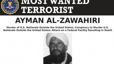 Al Qaeda leader Ayman al-Zawahiri, who was killed in a CIA drone strike in Afghanistan over the weekend according to U.S. officials, appears in an undated FBI Most Wanted poster. (File photo: Reuters)