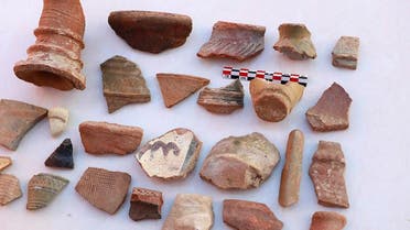 A team of Saudi and French archaeologists have unearthed new discoveries in Saudi Arabia’s Farasan Islands dating back to the second and third century AD. (SPA)