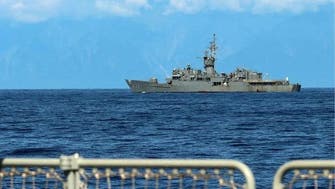 Chinese, Taiwanese navy boats hold close to Strait median line: Source 