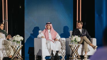 Saudi Arabia’s Prince Fahad Bin Abdelaziz speaking at a Jeddah press conference. (Supplied)