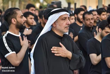 سعوديون يحيون مراسم عاشوراء في محافظة القطيف (تصوير: مالك سهوي)