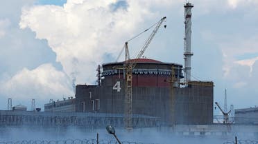 A view shows the Zaporizhzhia Nuclear Power Plant in the course of Ukraine-Russia conflict outside the Russian-controlled city of Enerhodar in the Zaporizhzhia region, Ukraine, on August 4, 2022. (Reuters)