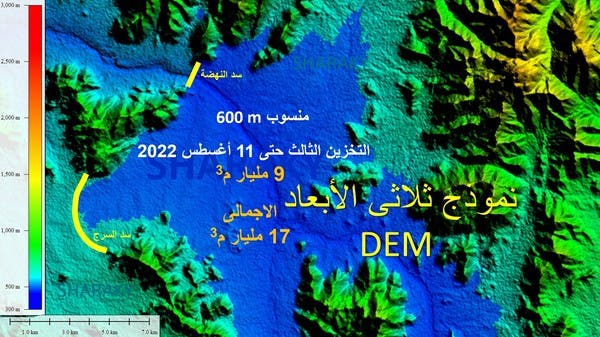 The latest picture of the Renaissance Dam.. 9 billion storage in the third filling