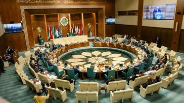 Russian Foreign Minister Sergei Lavrov addresses permanent representatives to the Arab League in Cairo on July 24, 2022. (File photo: AFP)