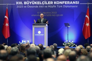 وزير خارجية تركيا مولود تشاوش أوغلو 