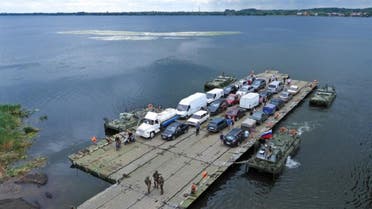 Ukraine struck bridges on the Dnipro River in Kherson overnight as officials look to retake the city from Russia. (TASS/dpa)