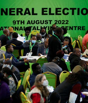 William Ruto pulls ahead in Kenya’s presidential vote count as tempers fray