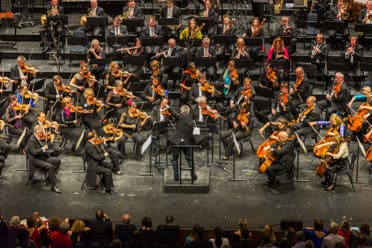 A concert in full flow at the Dubai Opera. (WAM)
