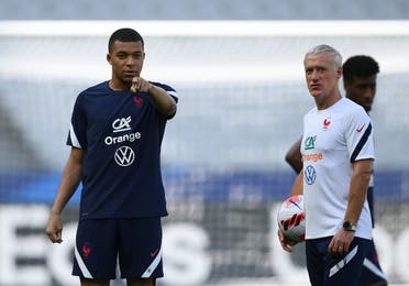 Deschamps and Mbappe