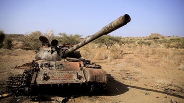 A destroyed tank is seen in a field in the aftermath of fighting between the Ethiopian National Defense Force (ENDF) and the Tigray People's Liberation Front (TPLF) forces in Ethiopia. (File Photo: Reuters)