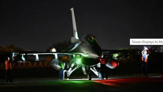 تایوان در واکنش به رزمایش چین 6 جنگنده پیشرفته را شبانه به پرواز درآورد 