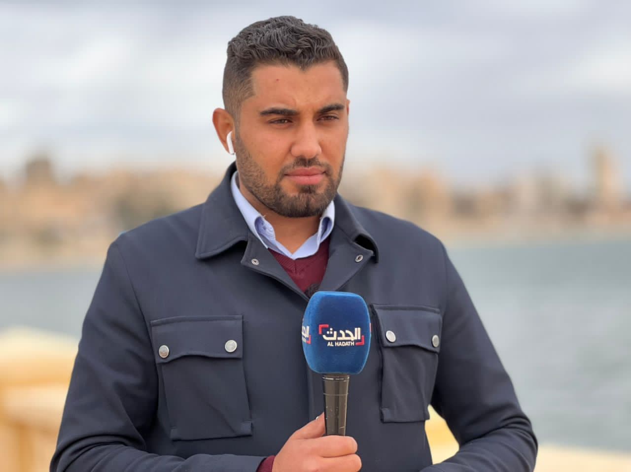 مراسل العربية والحدث في ليبيا محمد مسعود