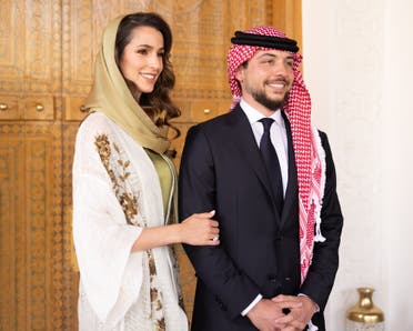 الأمير الحسين بن عبدالله الثاني وخطيبته رجوة آل سيف
