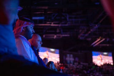 حضور الأمير محمد بن سلمان لنزال البحر الأحمر