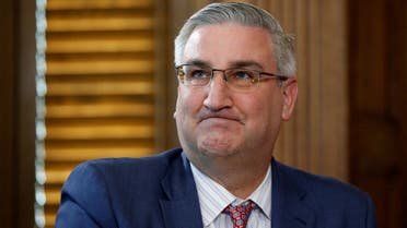 Indiana Governor Eric Holcomb in Ottawa, Ontario, Canada, March 26, 2018. (Reuters)