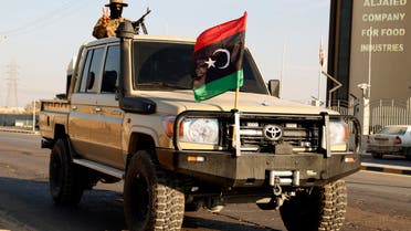 Libyan forces participate in a military parade in the city of Misrata on August 9, 2022. The forces are loyal to one of Libya’s rival governments headed by Prime Minister Fathi Bashagha, who is at odds with another government seated in the country’s capital of Tripoli. The country’s renewed split comes after nearly ten years of chaos following the NATO-backed uprising in 2011 that toppled and killed longtime dictator Moammar Gadhafi in 2011. (AP Photo/Yousef Murad)