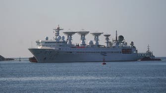 Chinese military survey ship leaves Sri Lanka after controversial visit