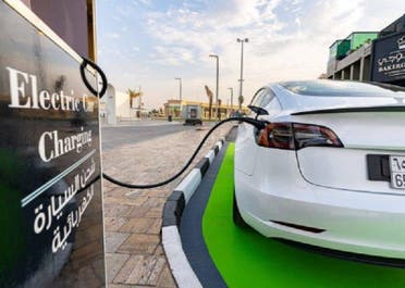 The infrastructure team for EV charging stations, led by the Ministry of Energy, announced that it has completed all the legislative, organizational and technical aspects to regulate the EV charging market in the Kingdom. (Courtesy: Saudi Gazette)