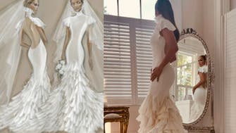 In photos: An up-close look at Jennifer Lopez’s Ralph Lauren wedding dresses