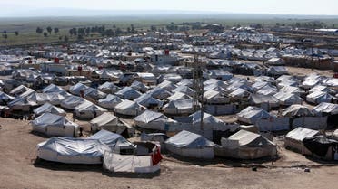 A general view of al-Hol displacement camp in Hasaka governorate, Syria April 2, 2019. (File photo: Reuters)