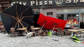 Van drives into cafe terrace in Belgium, injuring six