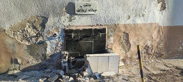 آثار الاشتباكات العنيفة بمنطقة باب بن غشير في طرابلس